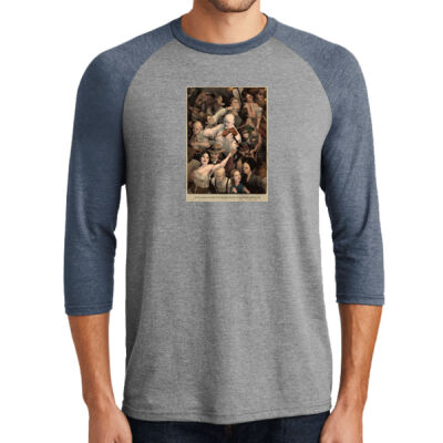 test 2 - Perfect Tri ® 3/4 Sleeve Raglan Thumbnail